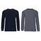 Galaxy by Harvic Fleece-Lined Men's Crew Neck Pullover Sweatshirt 2 Pack